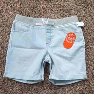 Light Blue Denim Shorts